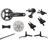 Shimano Deore 11s M5100 Groupset, 1x11, w/ crankset & brakes - Bikecomponents.ca