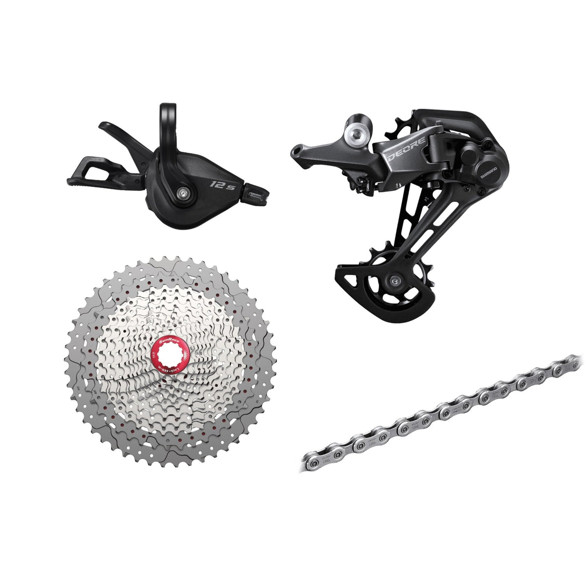 Shimano Deore M6100 12速セット11-50T 送料無料 Shimano Deore M6100 12速セット11-50T