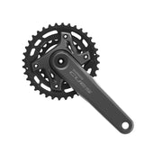Shimano Cues FC-U6000-2 2x11/10/9-speed Crankset, with Chainrings