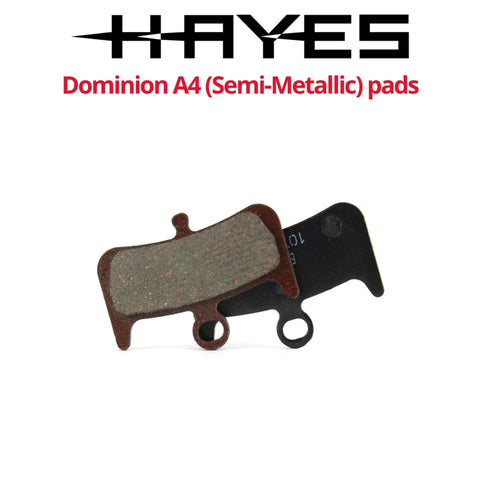 Hayes Dominion A4 4-Piston Semi-Metalic pads (T106)