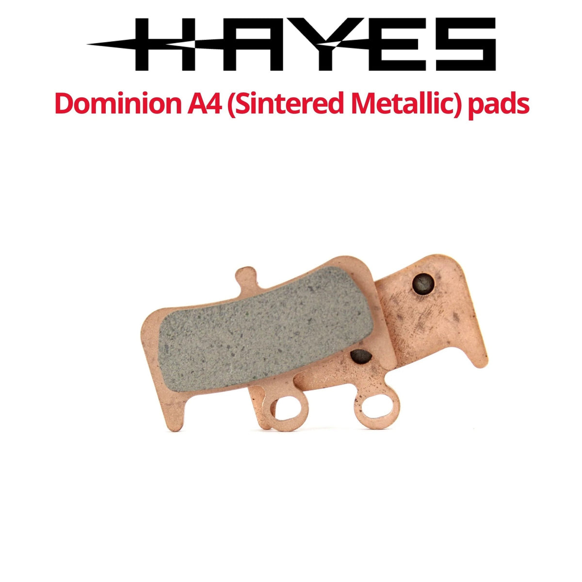 Hayes Dominion A4 4-Piston Metalic pads (T100) | Bikecomponents.ca