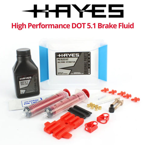Hayes DOT 5.1 Dual Syringe PRO Bleed Kit (Dominion/Dyno)