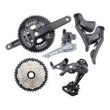 microSHIFT SWORD Fast Groupset, 2x10, with Crankset