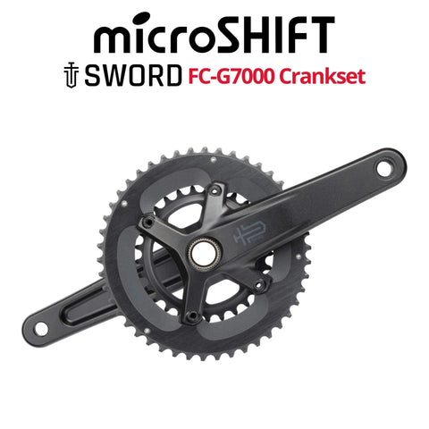 microSHIFT SWORD FC-G7000 2x10 Crankset