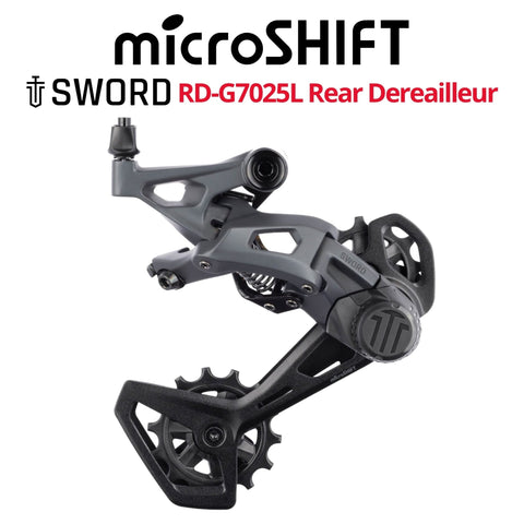 microSHIFT SWORD RD-G7025L Rear Derailleur - 2x10-speed