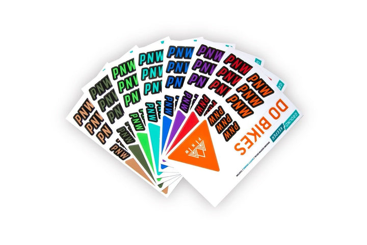 PNW x Ground Keeper Custom Handlebar Decal Kit - Bikecomponents.ca
