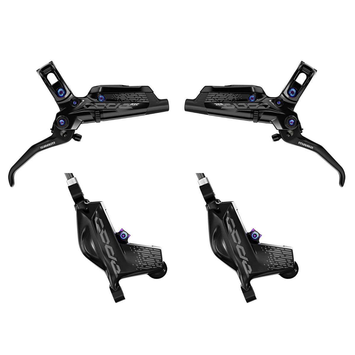 SRAM Code RSC 前後セット 新品未使用 SRAM Code RSC 4-Piston Disc Brakes - DB-CODE-RSC-A1