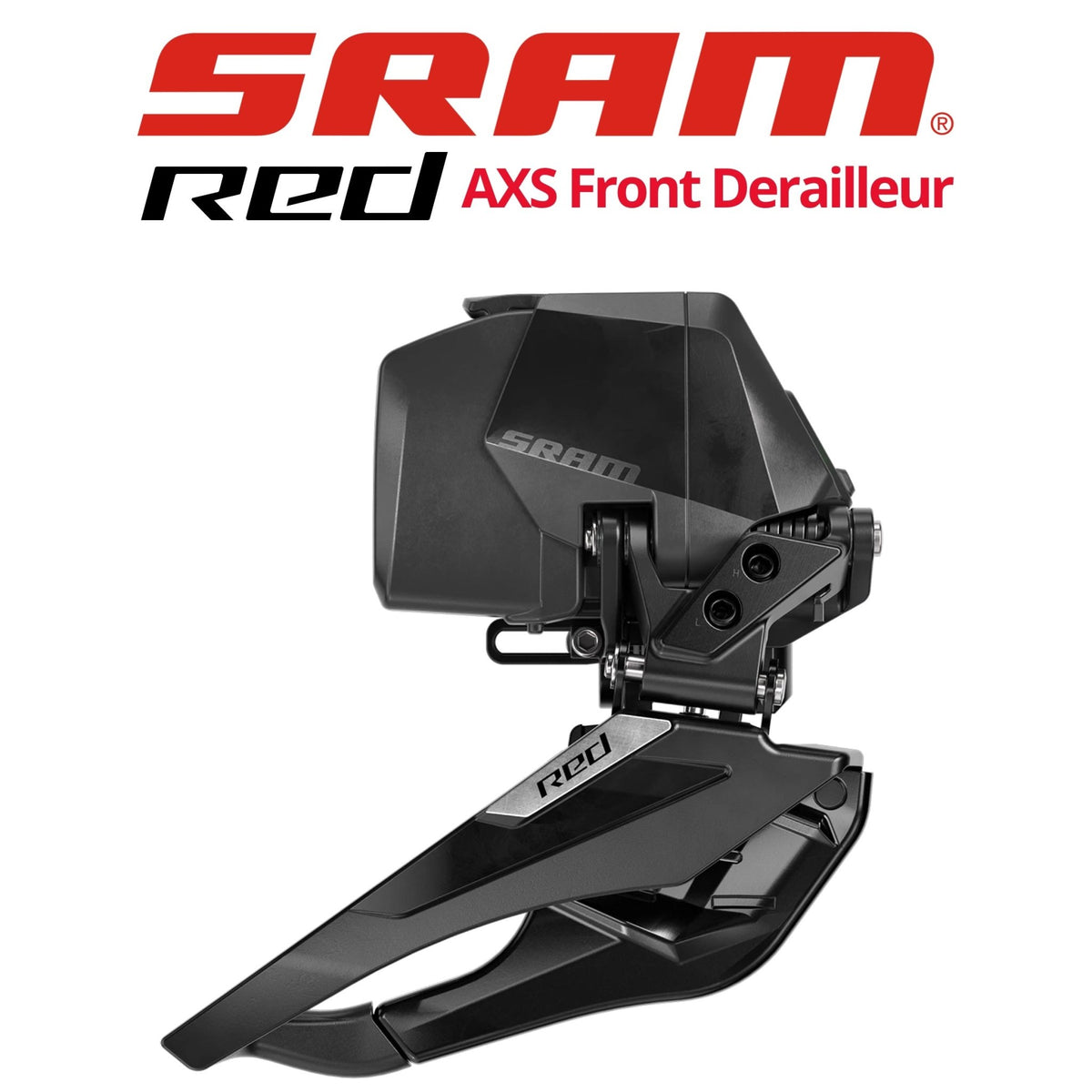 SRAM RED AXS E1 12s無線FD SRAM Red AXS E1 12-Speed Front Derailleur Excel Sports | Shop