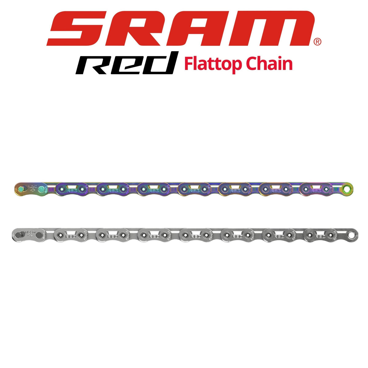 SRAM RED 12-speed チェーン 120リンク SRAM Red Flattop CN-RED-E1 12/13-speed Chain | Bikecomponents.ca