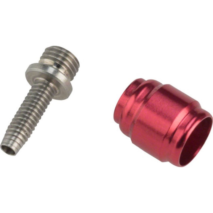 Kit de raccords pour flexible de frein à disque hydraulique SRAM Stealth-A-Majig (olive et embout cannelé)