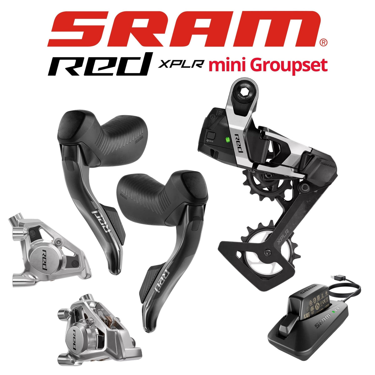 SRAM Red XPLR AXS Mini Groupset, 1x13 | Bikecomponents.ca