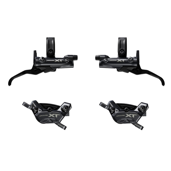 Shimano XT BR-M8220 4-Piston Disc Brake Set, front & rear NEW! - Bikecomponents.ca