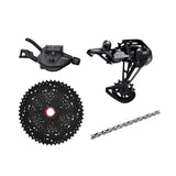 Shimano Deore XT M8100 Groupset, 1x12, w/o crankset - HG 9/10/11s Freehub Compatible - Bikecomponents.ca