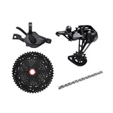 Shimano Deore XT M8100 Groupset, 1x12, w/o crankset - HG 9/10/11s Freehub Compatible - Bikecomponents.ca