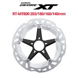 Shimano Deore XT RT-MT800 Center Lock Disc Brake Rotor - 203/180/160/140mm - Bikecomponents.ca