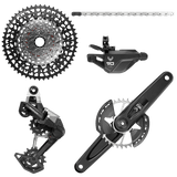 SRAM Eagle 90 T-Type Groupset, 1x12, with crankset