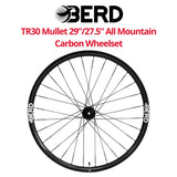Berd TR30 Mullet (29" Front / 27.5" Rear) All Mountain Carbon Wheelset - Bikecomponents.ca