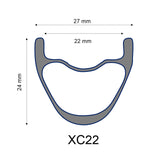 Berd XC22 29" XC Series Carbon Wheelset - Bikecomponents.ca