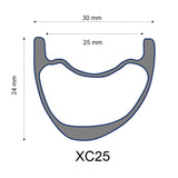 Berd XC25 29" XC Series Carbon Wheelset - Bikecomponents.ca