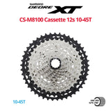 Shimano DEORE XT CS-M8100 12-speed Cassette, MICRO SPLINE - Bikecomponents.ca