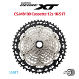 Shimano DEORE XT CS-M8100 12-speed Cassette, MICRO SPLINE - Bikecomponents.ca