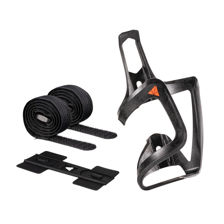 Granite Aux Carbon Bottle Cage with Strap Kit for E-Bike - Bikecomponents.ca