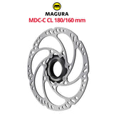 Magura MDR-C CL Center Lock Disc Brake Rotor - 160mm or 180mm - Bikecomponents.ca
