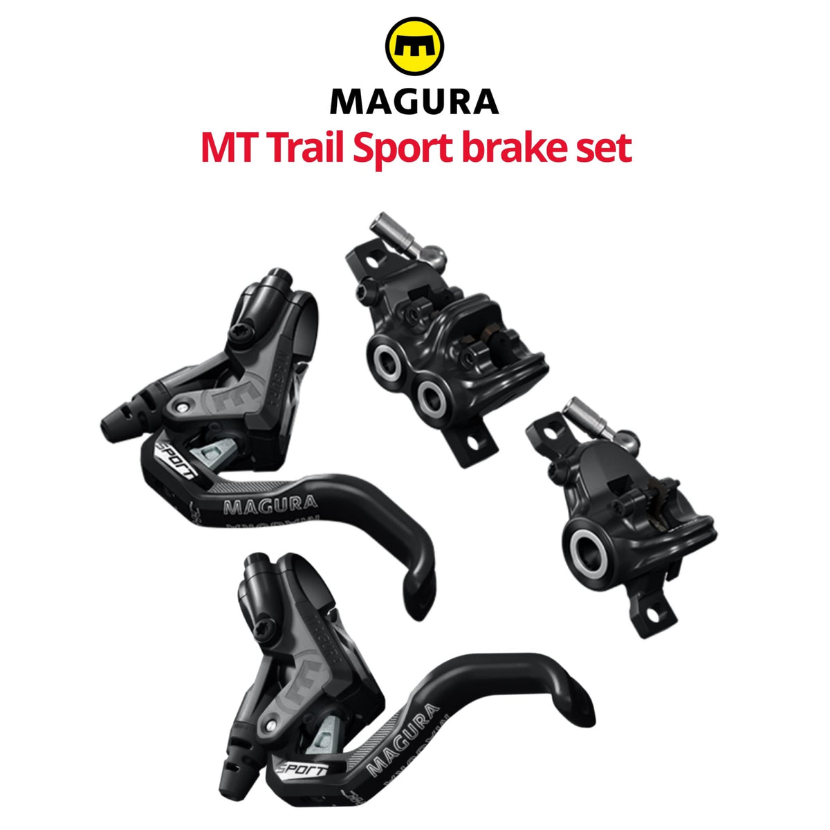 180mm＆160mm　Magura MT Trail 前後セット　マグラ Magura-MTTrailSport-