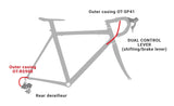 Shimano OT-RS900 GRX, Dura-Ace Shift Cable Housing for Rear Derailleur (Y0BM98011) - Bikecomponents.ca