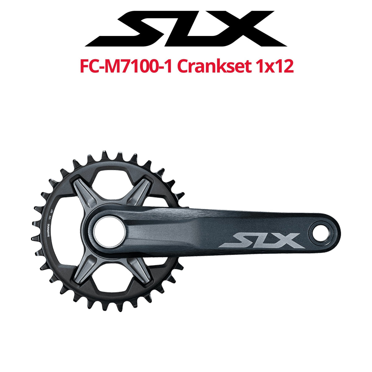 クランク SHIMANO SLX FC-M7000-10 Shimano SLX FC-M7000 SLX Crank Set, for 53.4 mm Chain line