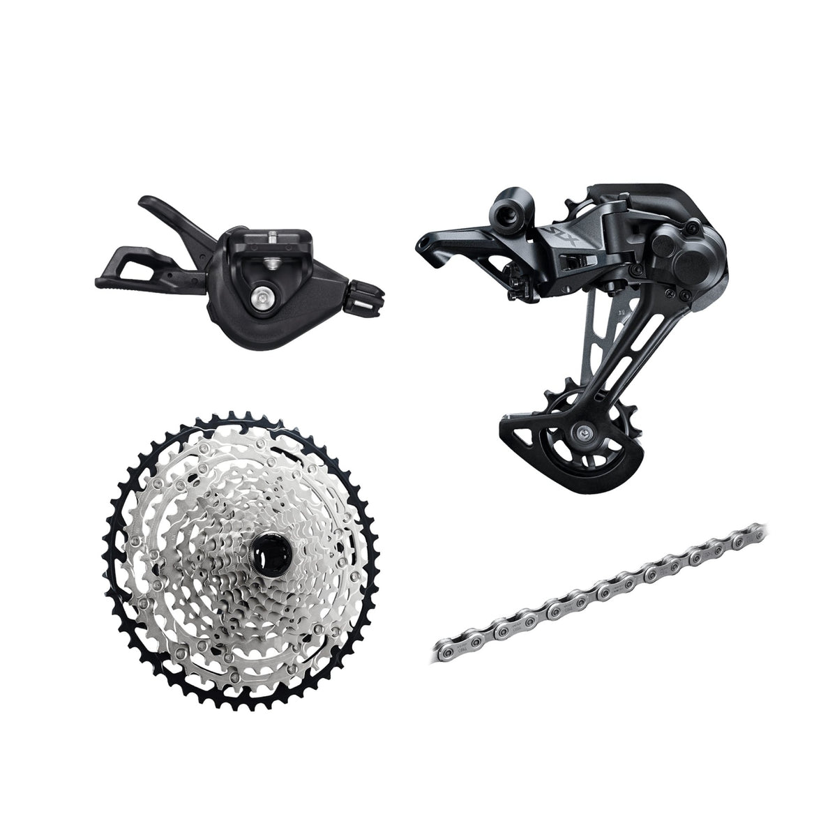 Shimano SLX M7100 Groupset, 1x12, w/o crankset - Main Image