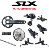 Shimano SLX M7100 Groupset, 1x12, with crankset & brakes - Bikecomponents.ca
