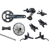 Shimano SLX M7100 Groupset, 1x12, with crankset & 4-piston brakes - Bikecomponents.ca