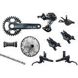 Shimano SLX M7100 Groupset, 1x12, with crankset & 4-piston brakes - Bikecomponents.ca