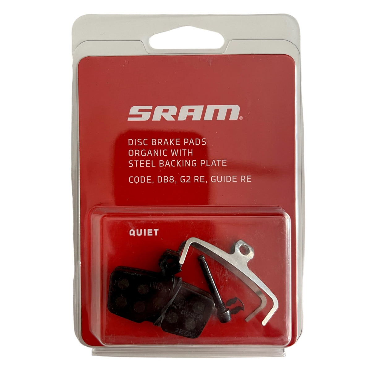 SRAM Code, G2, Guide & DB8 4-Piston Organic pads (00.5315.023.030