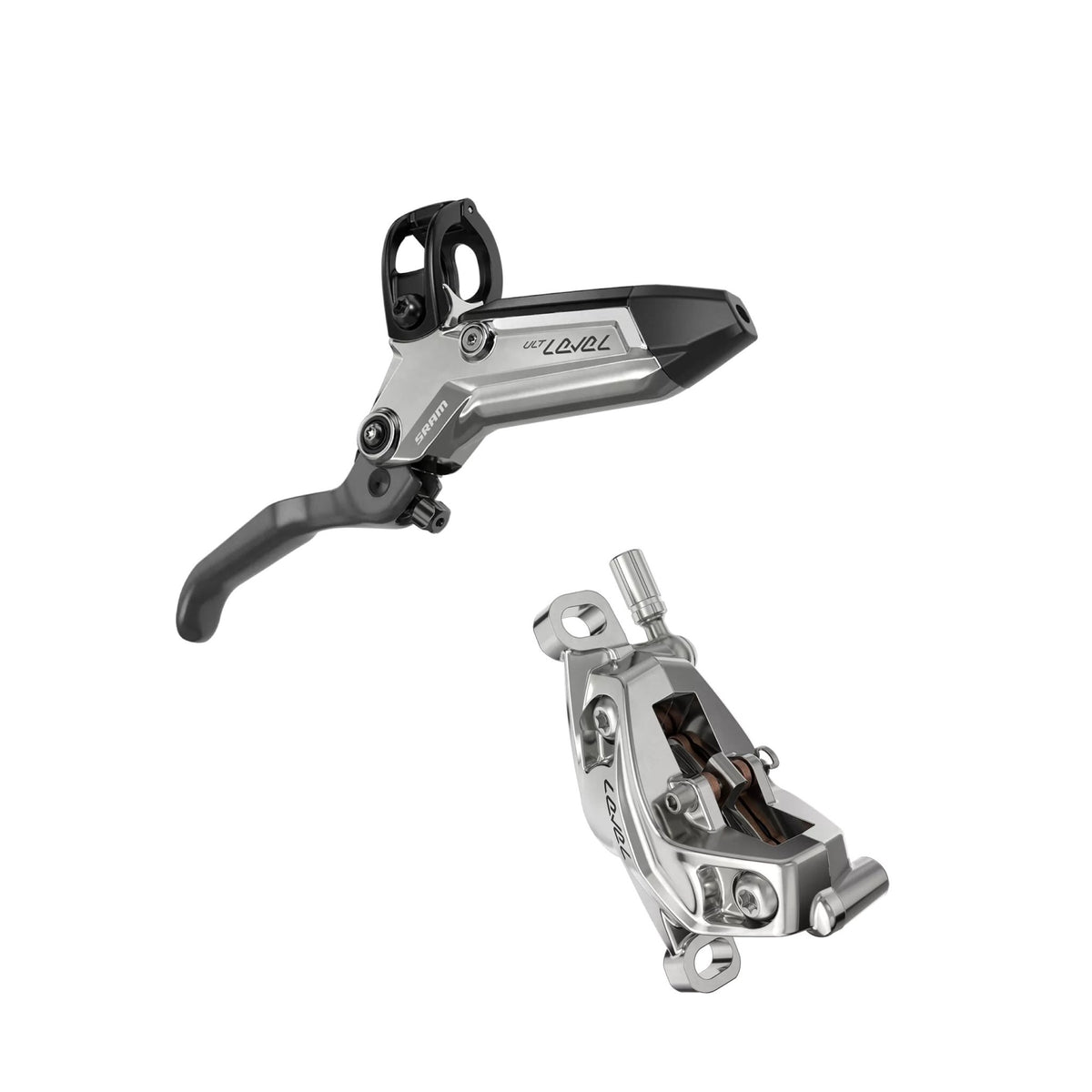 SRAM Level Ultimate Stealth 4-Piston Disc Brakes | Bikecomponents.ca