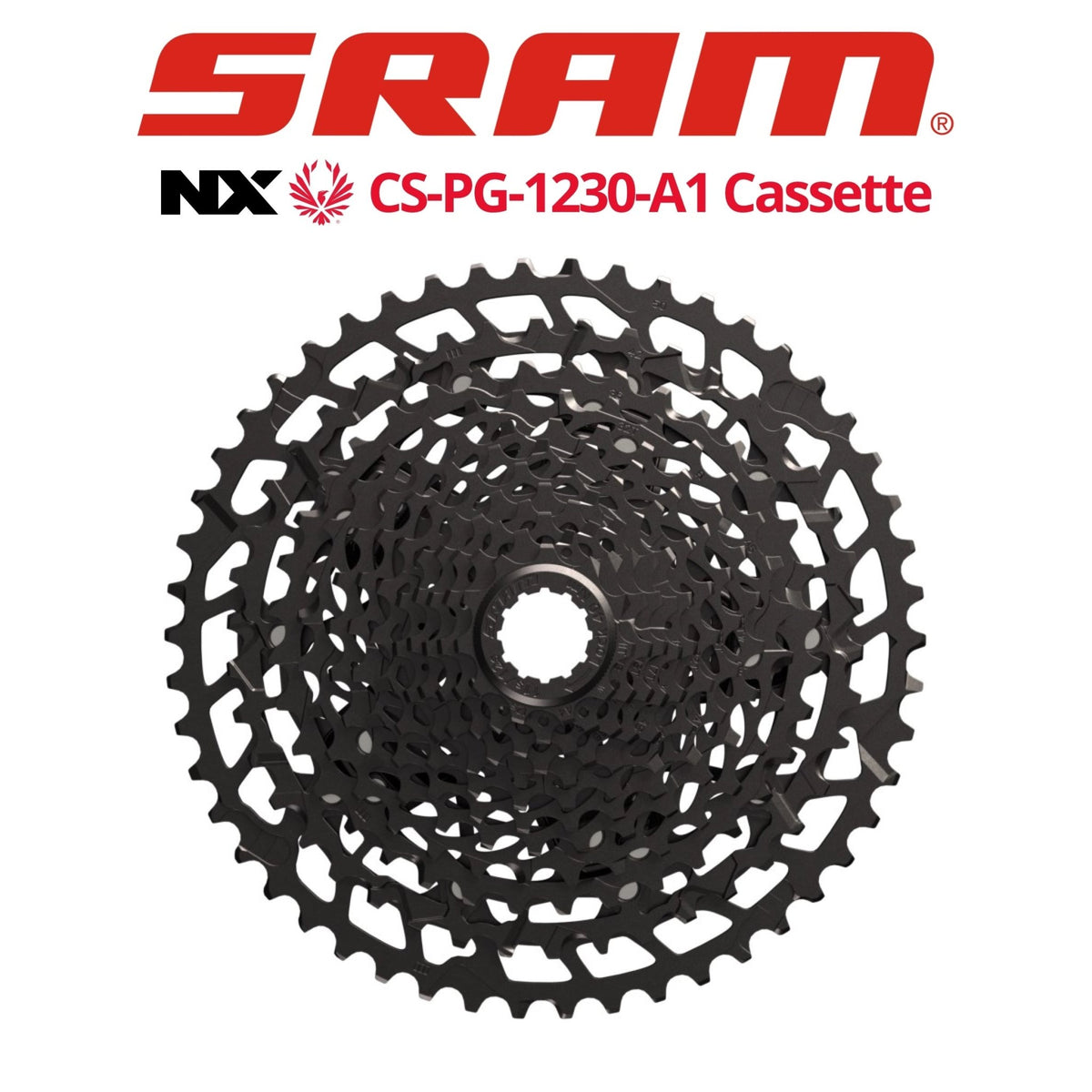 SRAM PG1230 NX EAGLE スプロケット 12s SRAM PG-1230 NX Eagle 12 Speed Cassette | TBS Bike Parts