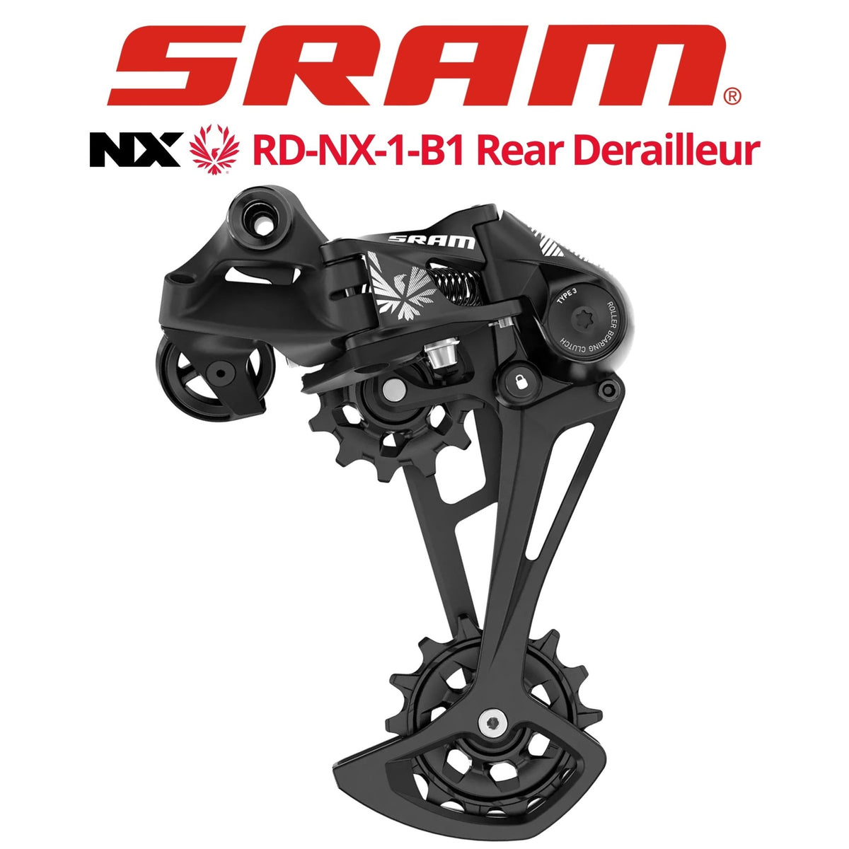 SRAM NX Eagle RD NX 1 B1 Rear Derailleur 1x12 speed Bikecomponents