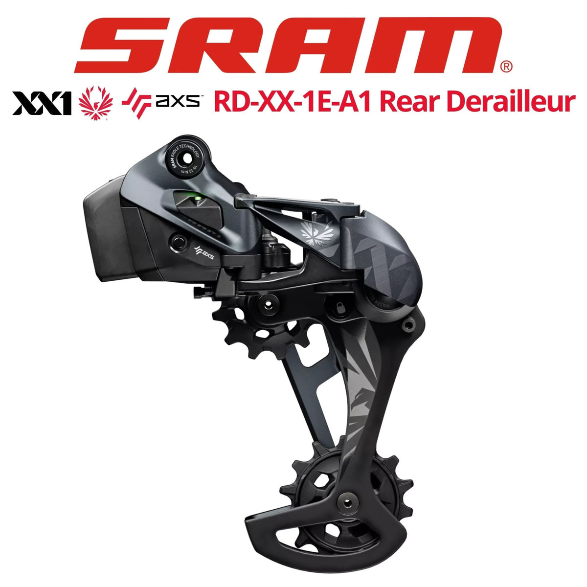*ハコきち* SRAM XX1 Eagle™ AXS RD 12s SRAM XX1 Eagle AXS RD-XX-1E-A1 Derailleur | Bikecomponents.ca