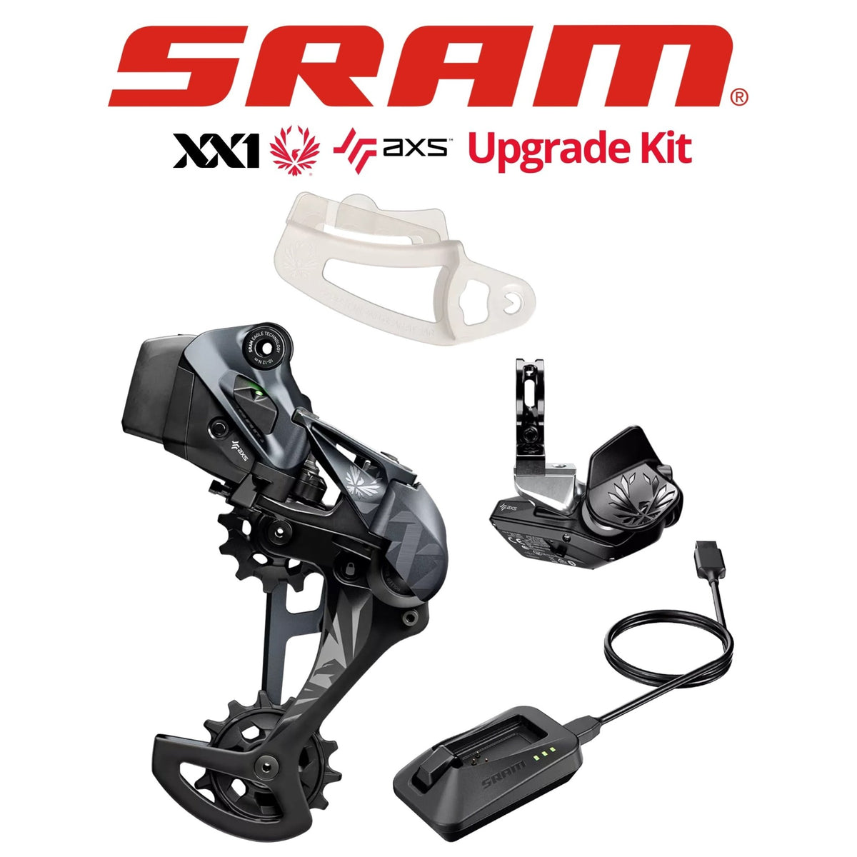 SRAM X01 Eagle AXS Upgrade Kit ワイヤレス 12s SRAM XX1 Eagle AXS GS-XX-1E-A1 Upgrade Kit | Bikecomponents.ca