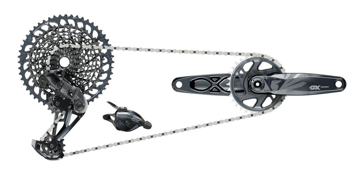 SRAM GX Eagle Groupset 1x12 with crankset Bikecomponents