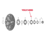 Shimano XT CS-M8100 & SLX CS-M7100 Sprocket 14T (Y0GX14000) - Bikecomponents.ca
