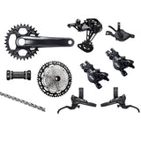 Shimano Deore XT M8100 Groupset, 1x12 with brakes & crankset - Bikecomponents.ca