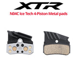 Shimano N04C 4-Piston Ice Technologies Metal pads (Y1XD98020) - Bikecomponents.ca