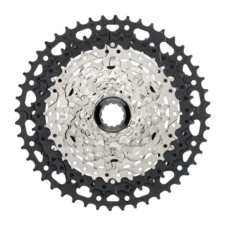 microSHIFT Advent MX CS-EG106 1x10-speed Cassette, HG 9/10/11-Speed freehub compatible - Bikecomponents.ca