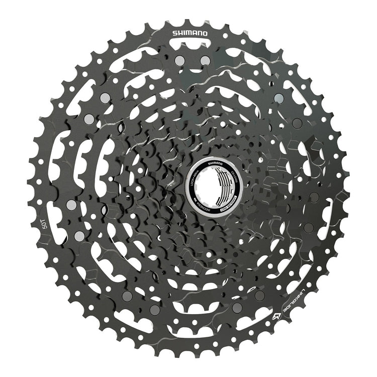 Shimano Cues CS-LG400-11 11-speed Cassette, HG 9/10/11-Speed freehub  compatible - 11-50T