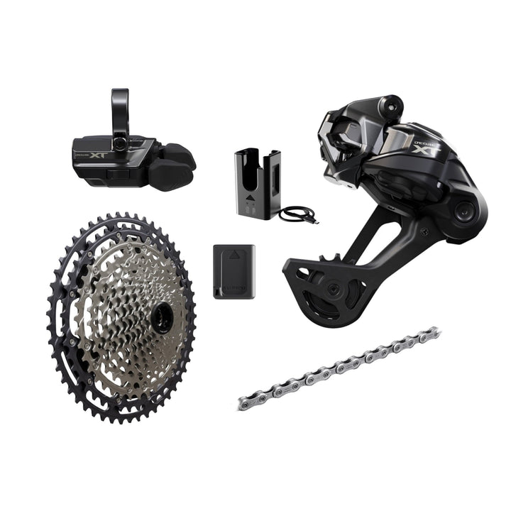 Groupe Shimano Deore XT Di2 M8250-SGS, 1x12, sans pédalier