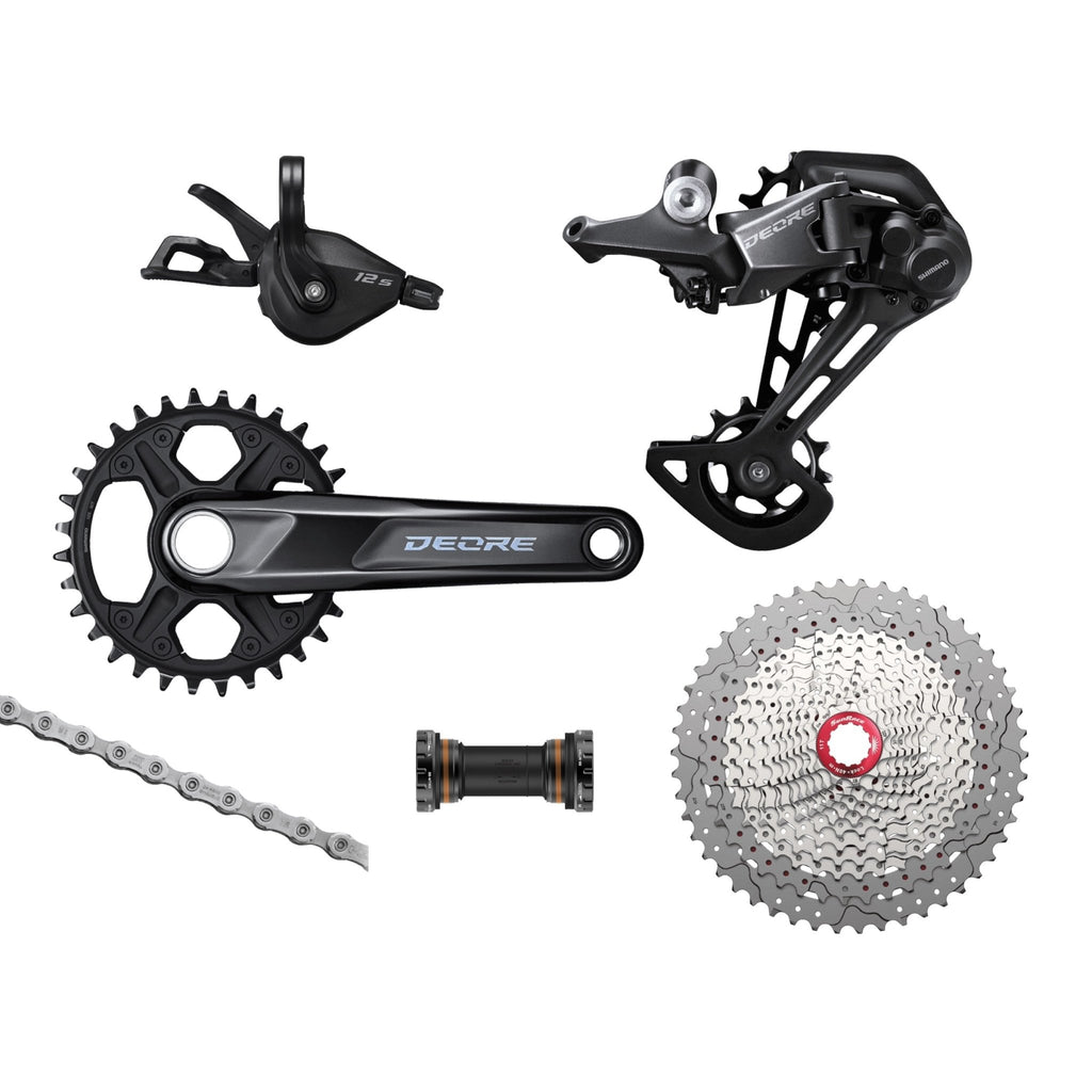 Shimano Deore 12s M6100 Groupset w/ crank - HG | Bikecomponents.ca