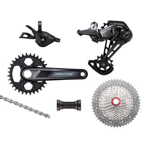 Shimano Deore 12s M6100 Groupset w/ crank - HG | Bikecomponents.ca