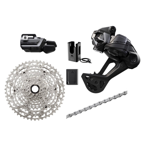 シマノDEORE M6250-SGS Di2 12S Shimano Deore Di2 M6250-SGS Groupset, 1x12, w/o crankset